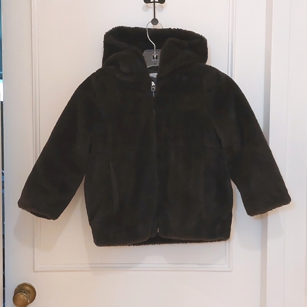 Zara girls teddy jacket size 7